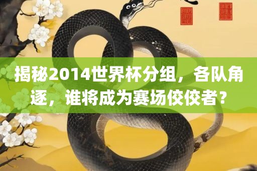 揭秘2014世界杯分组，各队角逐，谁将成为赛场佼佼者？