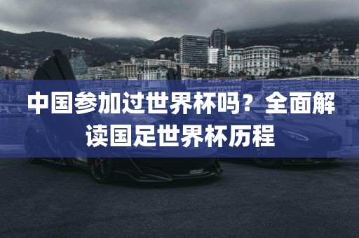 中国参加过世界杯吗？全面解读国足世界杯历程眉山市正发家政服务有限公司