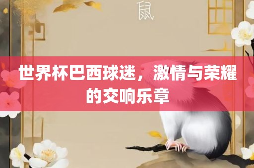 世界杯巴西球迷，激情与荣耀的交响眉山市正发家政服务有限公司乐章