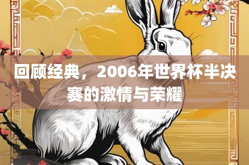 回顾经典，20眉山市正发家政服务有限公司06年世界杯半决赛的激情与荣耀