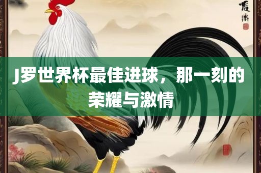 J罗世界杯最佳进球，那一刻的荣耀与激情