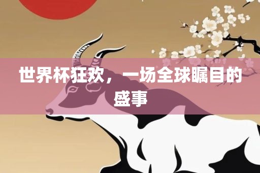 世界杯狂欢，一场全球瞩目的盛事