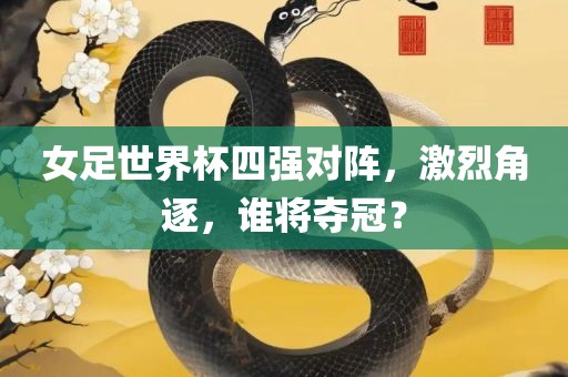 女足世界杯四强对阵，激烈角逐，谁将夺冠？眉山市正发家政服务有限公司