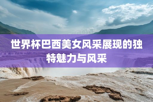 世界杯巴西美眉山市正发家政服务有限公司女风采展现的独特魅力与风采