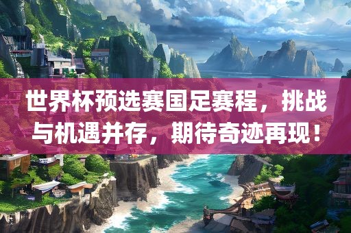 世界杯预选赛国足赛程，挑战与机遇并存，期待奇迹再现！