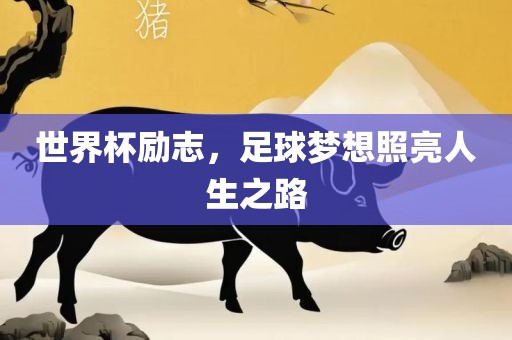 世界杯励志，足球梦想照亮人生之路