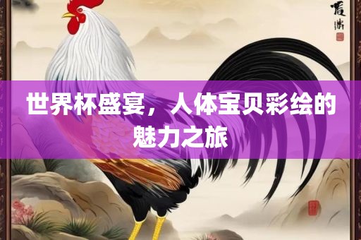 世界杯盛宴，人体宝贝彩绘的魅力之旅