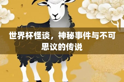 世界杯怪谈，神秘事件与不可思议的传说眉山市正发家政服务有限公司
