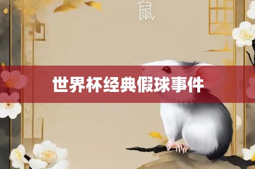 世界杯经典假球事件