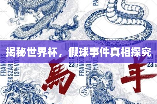 揭秘世界杯，假球事件真相探究