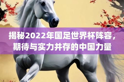 揭秘2022年国足世界杯阵容，期待与实力并存的中国力量