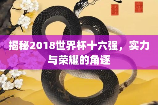 揭秘2018世界杯十六强，实力与荣耀的角逐