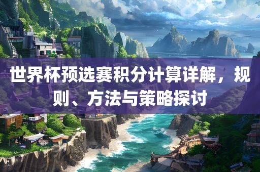 世界杯预选赛积分计算详解，规则、方法与策略探讨