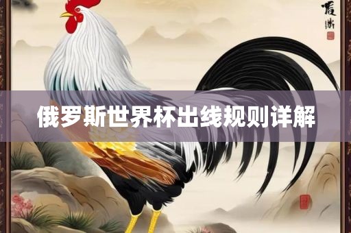 俄罗斯世界杯出线规则详解眉山市正发家政服务有限公司