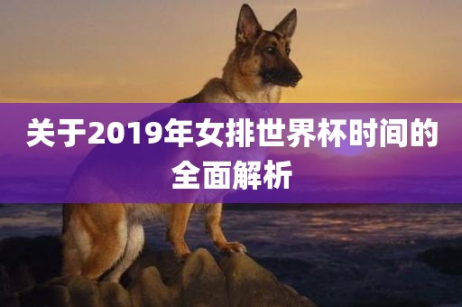 关于2019年女排世界杯时间的全面解析