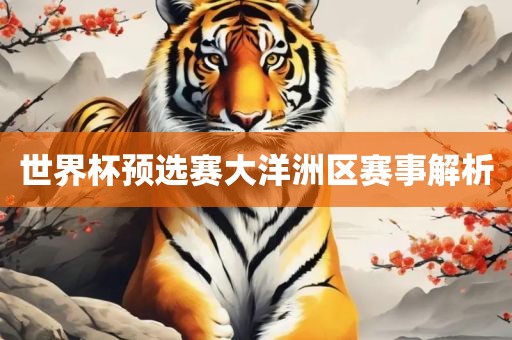 世界杯预选赛大洋洲区赛事解析