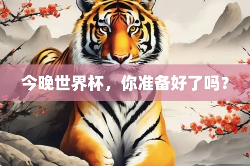 今晚世界杯，你准备好了吗？