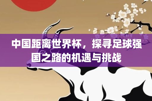 中国距离世界杯，探寻足球眉山市正发家政服务有限公司强国之路的机遇与挑战