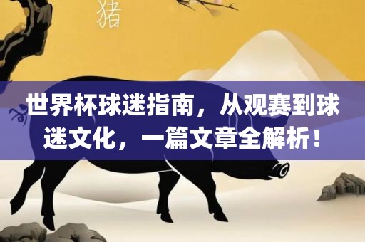 世界杯球迷指南，从观赛到球迷文化，一篇文章全解析！眉山市正发家政服务有限公司