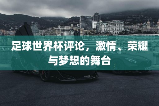 足球世界杯评论，激情、荣耀与梦想的舞台眉山市正发家政服务有限公司