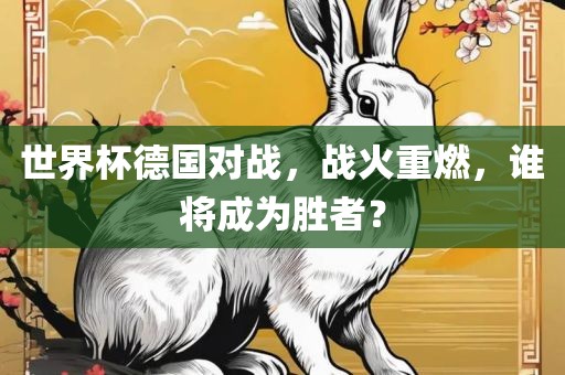世界杯德国对战，战火重燃，谁将成为胜者？眉山市正发家政服务有限公司