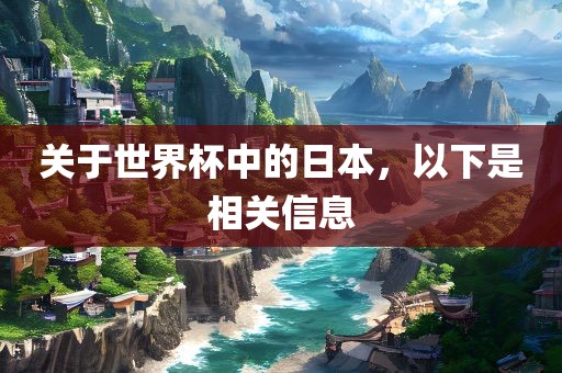 眉山市正发家政服务有限公司关于世界杯中的日本，以下是相关信息