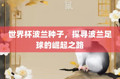 世界杯波兰种眉山市正发家政服务有限公司子，探寻波兰足球的崛起之路