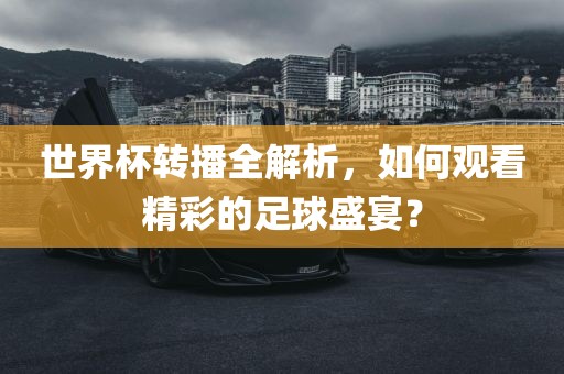 世界杯转播全解析，如何观看精彩的足球盛宴？眉山市正发家政服务有限公司