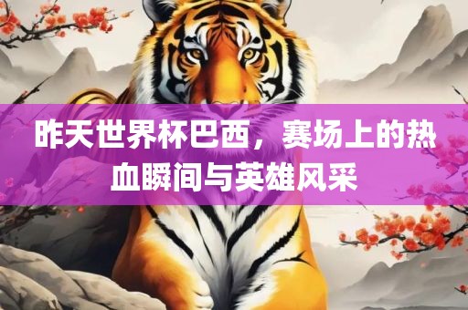 昨天世界杯巴西，赛场上的热血瞬间与英雄风采