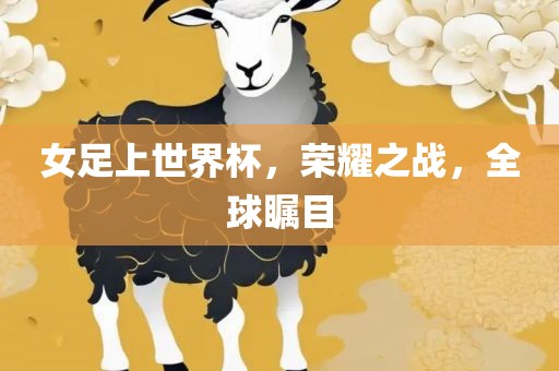 女足上世界杯，荣耀之战，全球瞩目